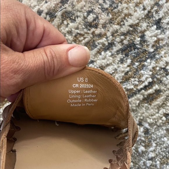 Nisolo Women's Leather Huarache Size 8 - Picture 3 of 5